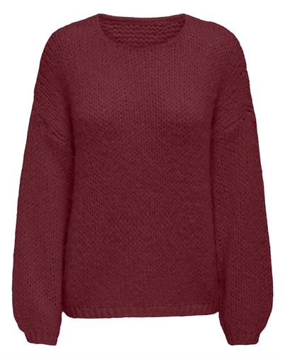 Nordic Life Strick - Only - Cabernet